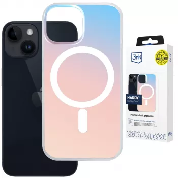 3MK PROTECTION Apple iPhone 13/14 - Funda 3mk Hardy PrisMag negra