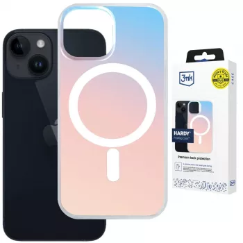 3MK PROTECTION Apple iPhone 13/14 - Funda 3mk Hardy PrisMag negra