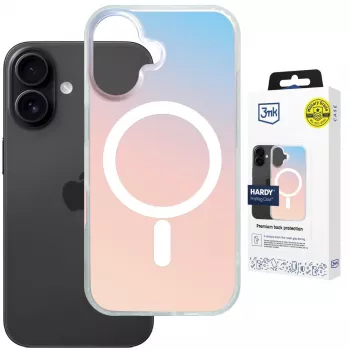 3MK PROTECTION Apple iPhone 16 Funda Hardy PrisMag negra