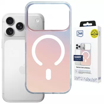 3MK PROTECTION Apple iPhone 17 Pro - Funda 3mk Hardy PrisMag transparente