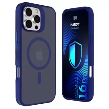 3MK PROTECTION Apple iPhone 16 Pro - Funda 3mk Hardy Hazy MagCase azul