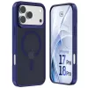 3MK PROTECTION Apple iPhone 17 Pro Max Funda Hardy Hazy MagCase azul