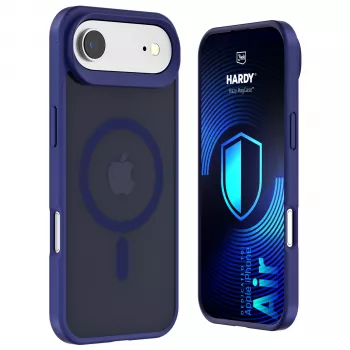3MK PROTECTION Apple iPhone Air - Funda 3mk Hardy Hazy MagCase azul