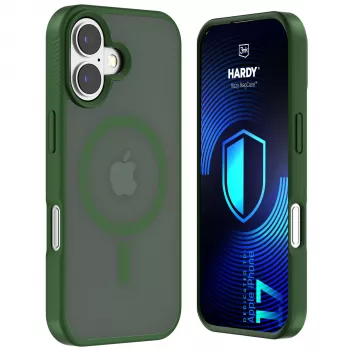 3MK PROTECTION Apple iPhone 17 - Funda 3mk Hardy Hazy MagCase verde