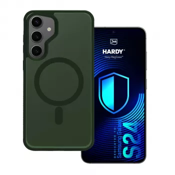 3MK PROTECTION Samsung Galaxy S24 - Funda 3mk Hardy Hazy MagCase verde
