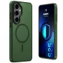 3MK PROTECTION Samsung Galaxy S25 - Funda 3mk Hardy Hazy MagCase verde