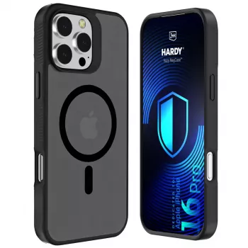 3MK PROTECTION Apple iPhone 16 Pro - 3mk Hardy Hazy MagCase negro