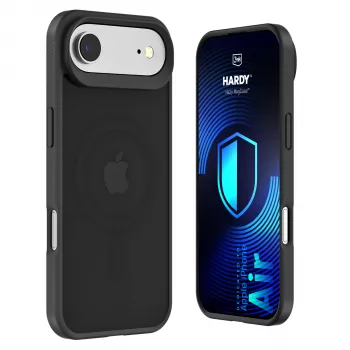 3MK PROTECTION Apple iPhone Air - 3mk Hardy Hazy MagCase negro