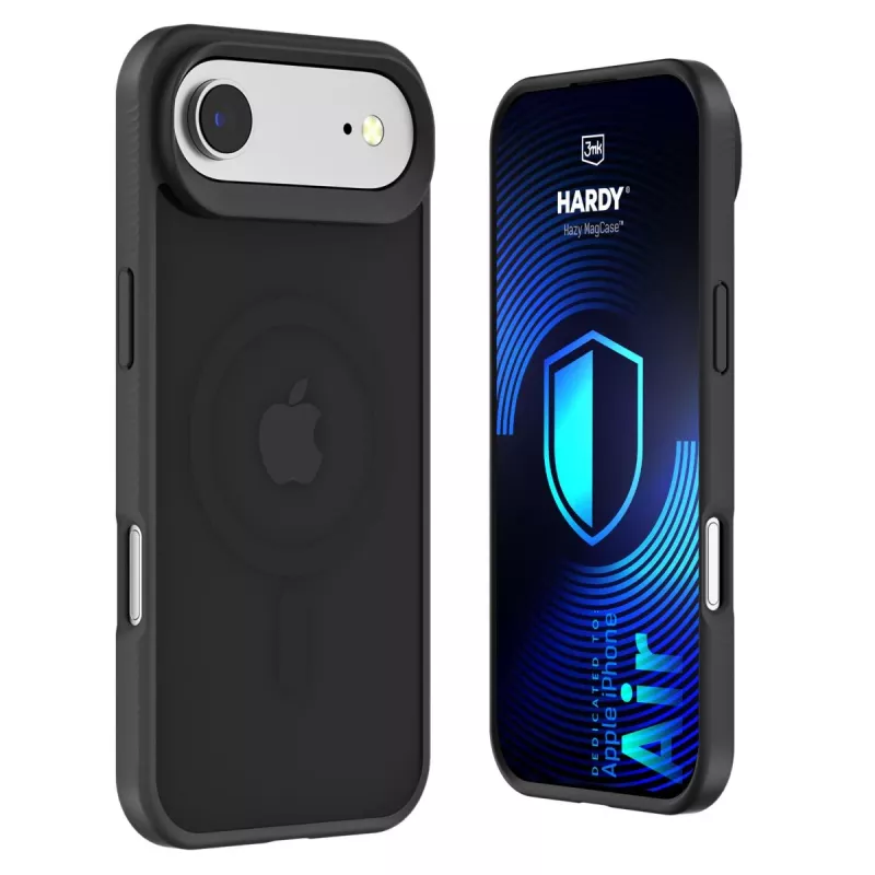 3MK PROTECTION Apple iPhone Air - 3mk Hardy Hazy MagCase negro