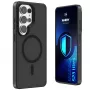 3MK PROTECTION Samsung Galaxy S23 Ultra - 3mk Hardy Hazy MagCase negro
