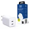 3mk Hyper Charger PD 45W GaN AVS QC4+ PPS AFC FCP DCP 2C Blanco
