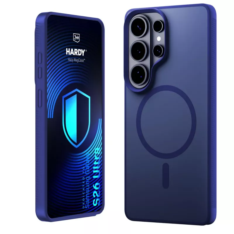 3MK PROTECTION Samsung Galaxy S26 Ultra - 3mk Hardy Hazy MagCase azul
