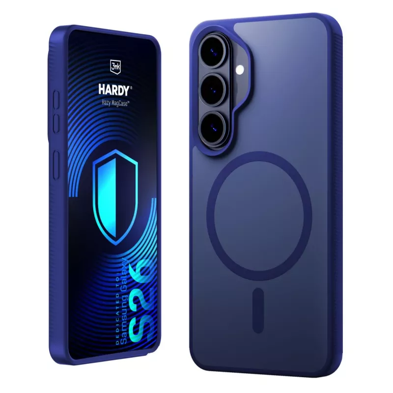 3MK PROTECTION Samsung Galaxy S26 - 3mk Hardy Hazy MagCase azul