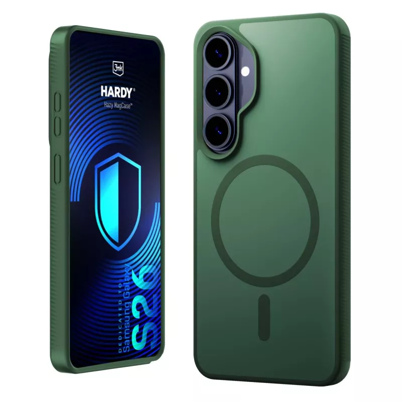 3MK PROTECTION Samsung Galaxy S26 - 3mk Hardy Hazy MagCase verde