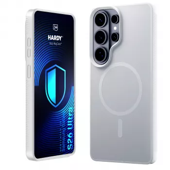3MK PROTECTION Samsung Galaxy S26 Ultra - 3mk Hardy Hazy MagCase blanco