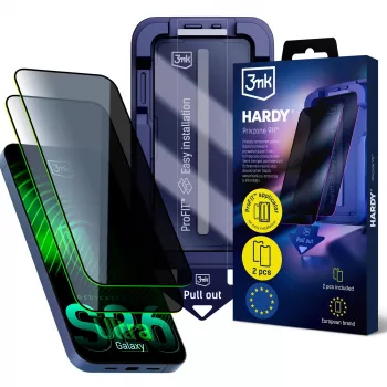 3MK PROTECTION Samsung Galaxy S26 Ultra - 3mk Hardy Privzone 9H protector de pantalla de cristal templado