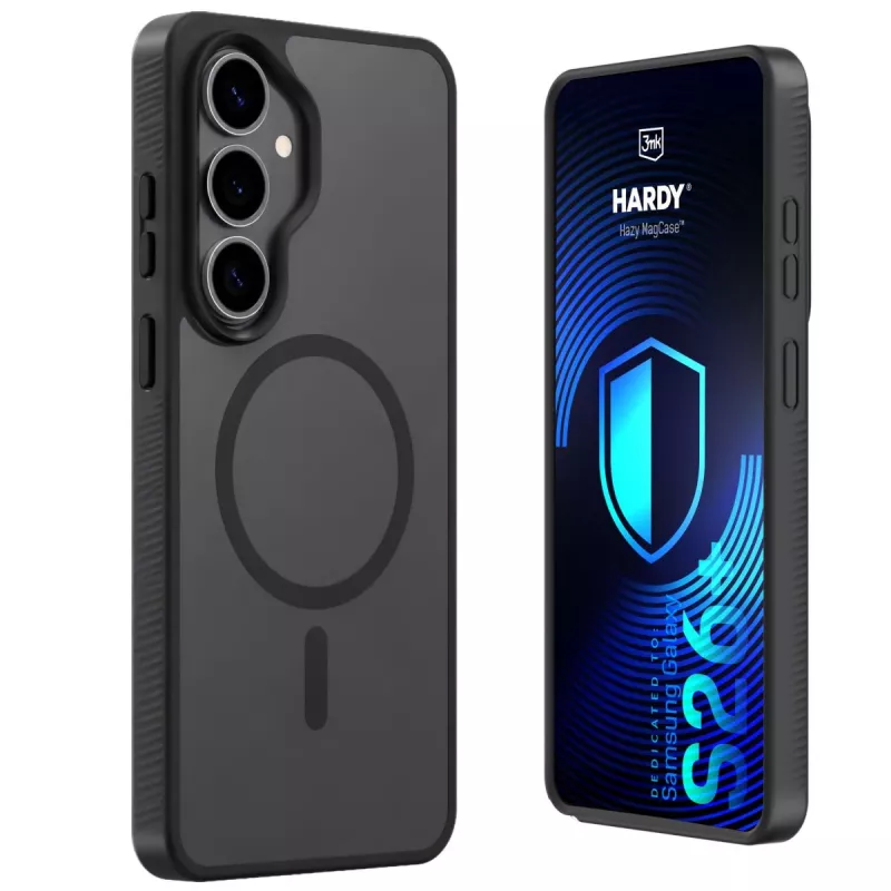 3MK PROTECTION Samsung Galaxy S26+ Hardy Hazy MagCase negro
