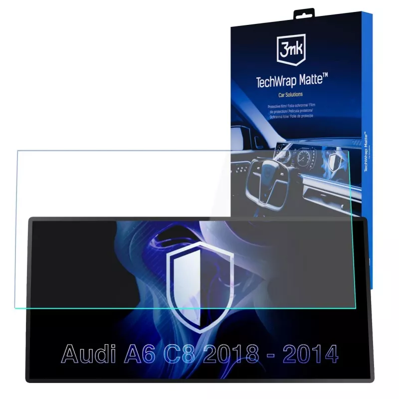 3MK PROTECTION AUDI A6 C8 2018-24 - 3mk TechWrap protector de pantalla mate para pantalla central