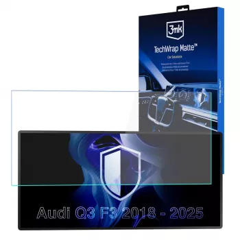 3MK PROTECTION AUDI Q3 F3 2018-25 - 3mk TechWrap protector de pantalla mate para pantalla central