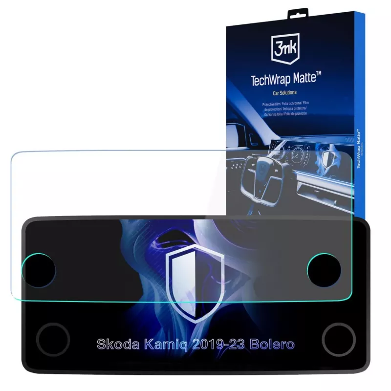3MK PROTECTION Skoda Kamiq Bolero 2019-23 - 3mk TechWrap protector de pantalla mate para pantalla central