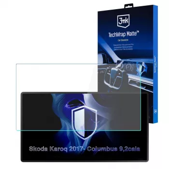 3MK PROTECTION Skoda Karoq Columbus 2017- - 3mk TechWrap protector de pantalla mate para pantalla central