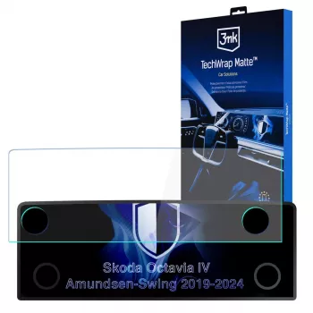 3MK PROTECTION Skoda Octavia IV Amundsen-Swing 2019-24 - 3mk TechWrap protector de pantalla mate para pantalla central