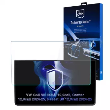 3MK PROTECTION TechWrap protector de pantalla mate para VW Golf VIII 2024- pantalla central de 12,9