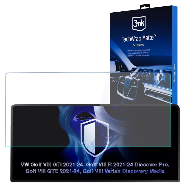 3MK PROTECTION VW Golf VIII Variant Discovery Media - 3mk TechWrap protector de pantalla mate para pantalla central