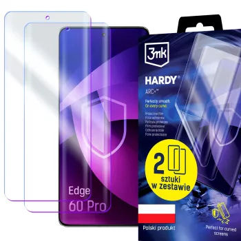 3mk Hardy ARC+ lámina protectora de pantalla para Motorola Edge 60 Pro, 2 uds.