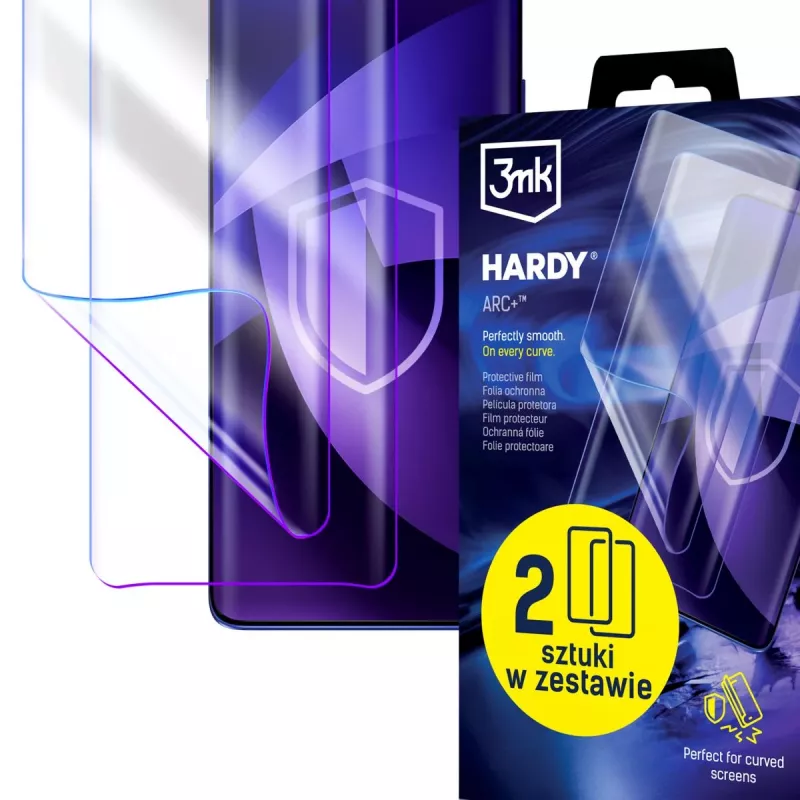 3MK PROTECTION OnePlus 13 Hardy ARC+ protector de pantalla (pack de 2)