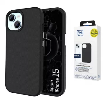 3MK PROTECTION Apple iPhone 15 Hardy Shockproof MagCase funda trasera transparente