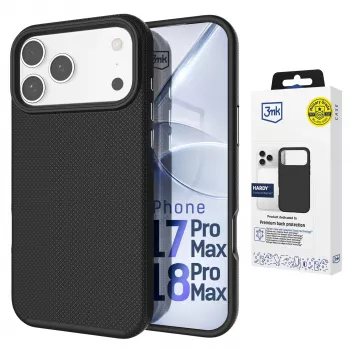 3MK PROTECTION Apple iPhone 17 Pro Max Hardy Shockproof MagCase funda trasera transparente