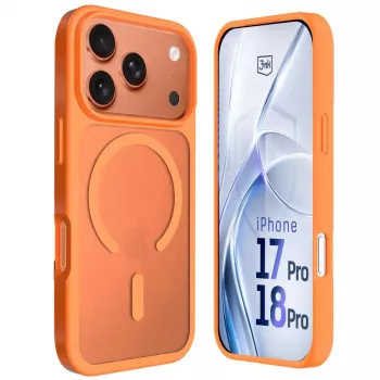 3MK PROTECTION Apple iPhone 17 Pro - 3mk Hardy Hazy MagCase naranja