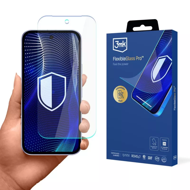 3MK PROTECTION Google Pixel 10A - 3mk FlexibleGlass Pro Protector de pantalla de cristal híbrido