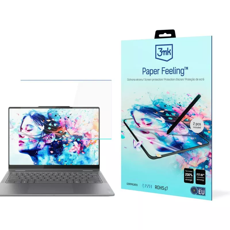 3MK PaperFeeling Protector de pantalla para Lenovo Yoga 714 14ILL10 (pack de 2)