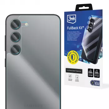 3MK PROTECTION Samsung Galaxy S23 5G FullBody Protective Film Kit (TPU, transparente, autorreparable)
