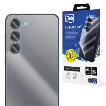 3MK PROTECTION Samsung Galaxy S23 5G FullBody Protective Film Kit (TPU, transparente, autorreparable)