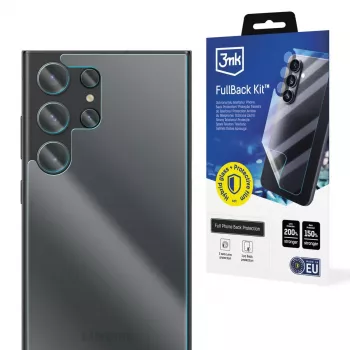 3MK PROTECTION Samsung Galaxy S23 Ultra FullBack Kit - protector de pantalla de hidrogel para todo el cuerpo