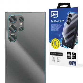 3MK PROTECTION Samsung Galaxy S24 Ultra FullBack Kit - lámina protectora para parte trasera, laterales y cámara