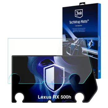 3MK PROTECTION Lexus RX 500h (2022-2026) Protector de pantalla mate 3mk TechWrap para pantalla central