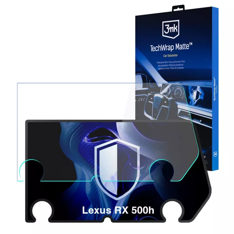3MK PROTECTION Lexus RX 500h (2022-2026) Protector de pantalla mate 3mk TechWrap para pantalla central