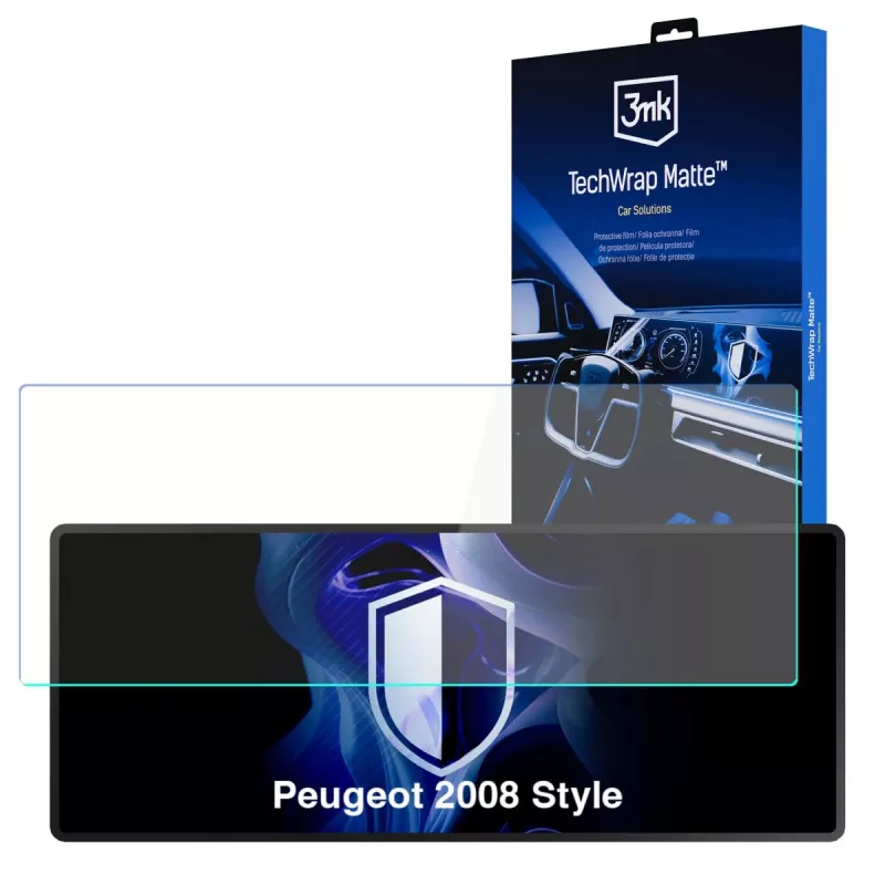 3MK PROTECTION Peugeot 2008 Style - Protector de pantalla mate 3mk TechWrap para pantalla central