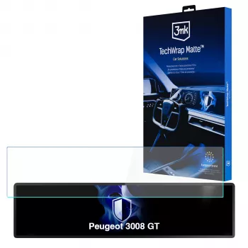 3MK PROTECTION Peugeot 3008 GT - Protector de pantalla mate 3mk TechWrap para pantalla central