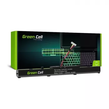 Green Cell GREENCELL batería para Asus A41N1501 - Li-Polymer 15,2V 4000mAh 60,8Wh 4 celdas negro