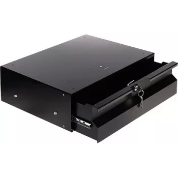 Stalflex RD19-3U-320B Cajón para rack de servidor 19 pulgadas 3U, 320 mm de profundidad útil, negro