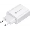 FORCELL F-ENERGY TFK-TC-20WPD Fuente de alimentación USB-C con cable USB-C a Lightning, 20W PD QC4.0, 3A, blanco