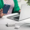 FORCELL F-ENERGY 4 en 1 cargador inalámbrico de 15 W con puertos USB/USB-C y power bank de 8000 mAh