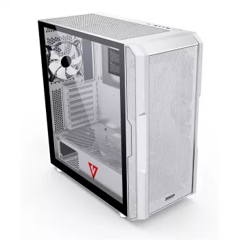 Modecom Volcano Amirani carcasa semitorre blanca cristal templado