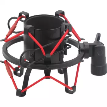 MOZOS SHM2-RED soporte antivibración tipo araña para micrófono 48-54 mm rojo