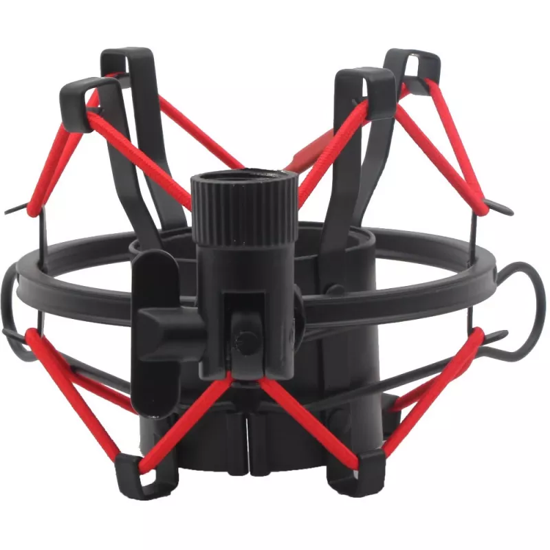 MOZOS SHM2-RED soporte antivibración tipo araña para micrófono 48-54 mm rojo